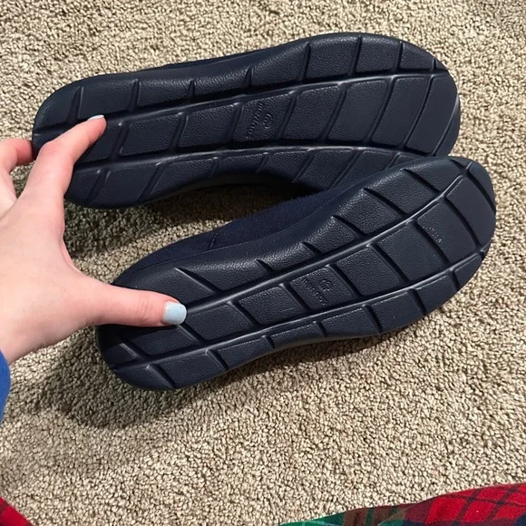 Classic Navy Women's Slip-On Loafers - Picture 6 of 9